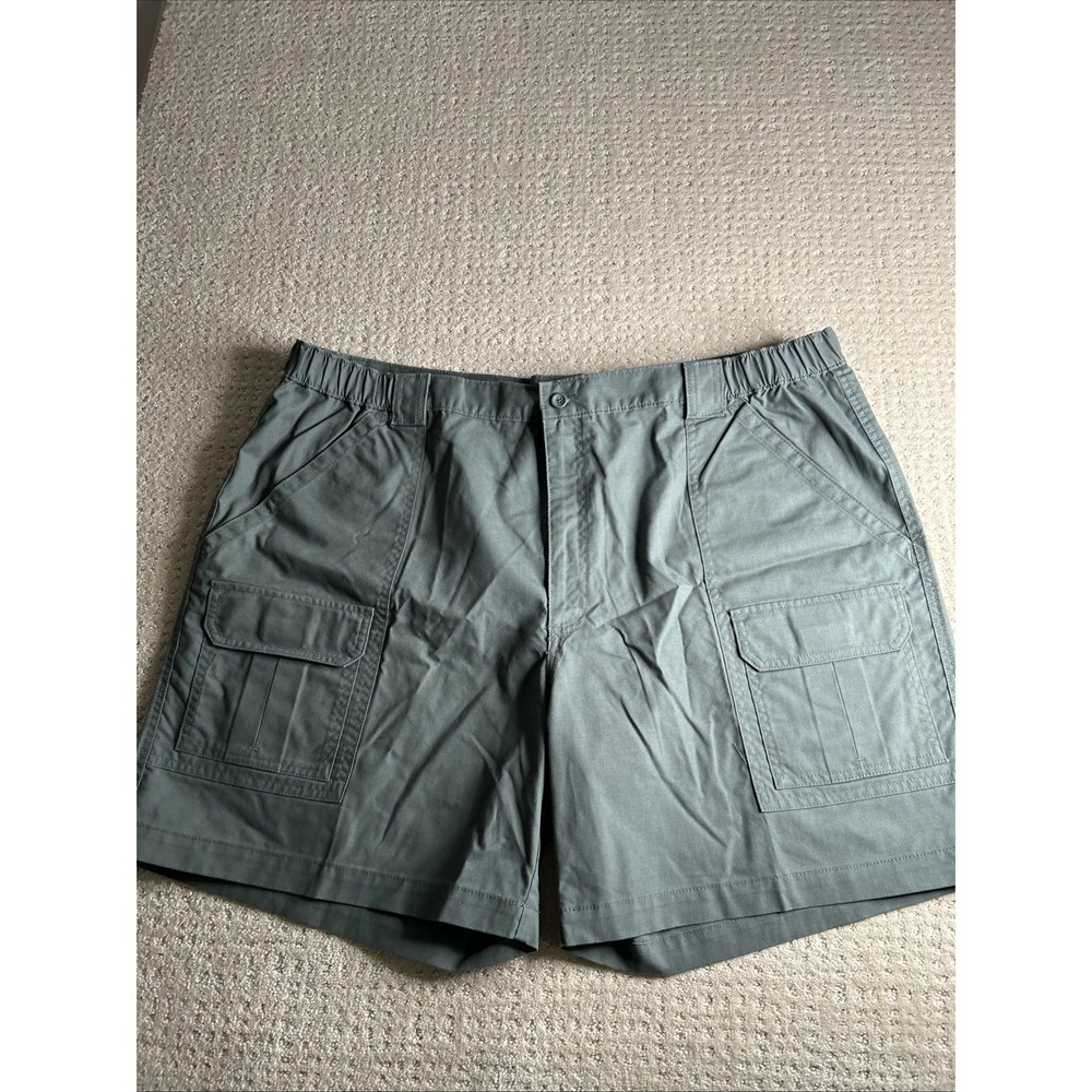 Savane Mens Cargo Shorts Mens 44 Balsam Green Stretch